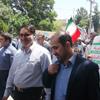 حضور مدیریت و کارکنان وکارگزاران حج و زیارت خراسان شمالی در راهپیمایی روز قدس