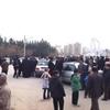 گزارش تصویری/ زائران اربعین در بدو ورود بر مزار شهدای گمنام شاخه های گل نثار نمودند