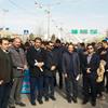 جلوه هایی از حضور در راهپیمایی 22 بهمن کارکنان و کارگزاران حج و زیارت استان / گزارش تصویری