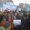 حضور چشمگیر کارگزاران زیارتی خراسان شمالی در راهپیمایی 22 بهمن