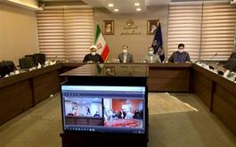 دیدار ویدئو کنفرانسی وزیر فرهنگ و ارشاد اسلامی و رئیس سازمان حج و زیارت با خانواده شهدای منا