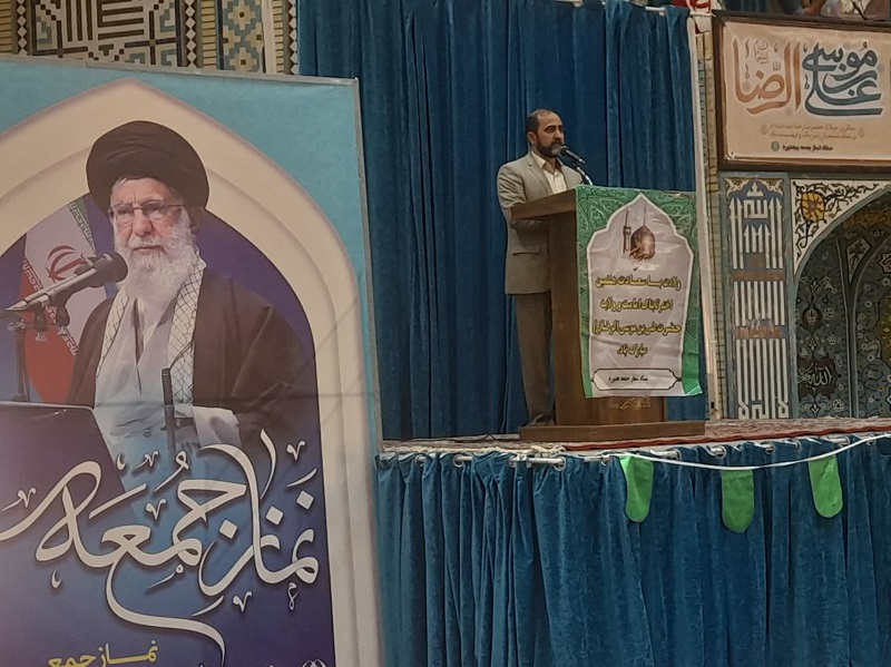 سخنرانی مدیریت حج و زیارت استان به مناسبت هفته حج در مصلی بجنورد