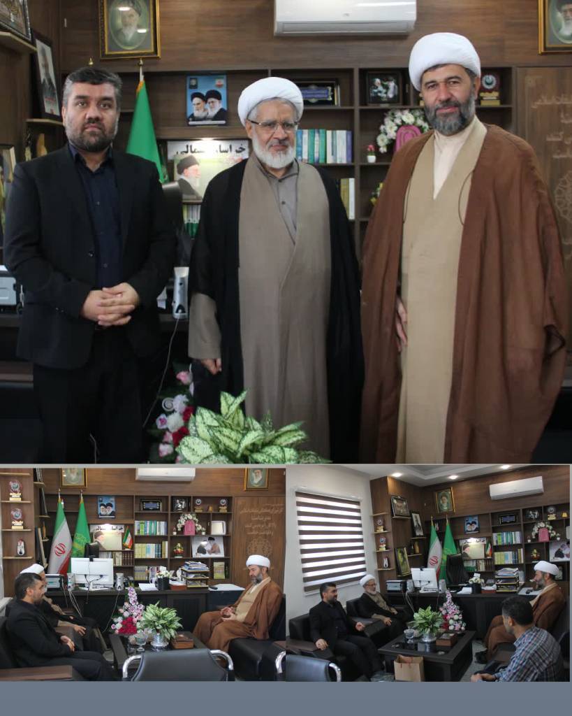 دیدار مدیر حج و زیارت استان با رئیس شورای هماهنگی تبلیغات اسلامی خراسان شمالی 