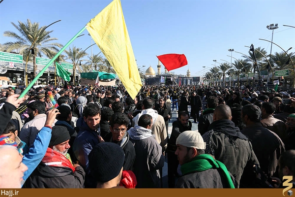 گزارش تصویری وداع زائرین اربعین حسینی (ع) درکربلا